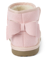 Girls Bow Boots - Little Essentials - PINK | Gymboree