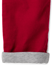 Boys Coduoy Pull On Oll Cuff Pants - All Dessed Up - Salsa
