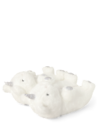 Girls Unicorn Slippers Gymmies WHITE Gymboree