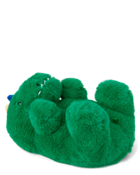 Boys Dino Slippers Gymmies GREEN Gymboree CA