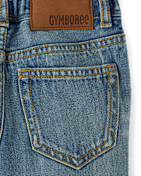 Jeans Gymboree Pour Garçon - Taille 3-6 Mois, Bleu, Occasion Très Bon état, Pantalon Solide