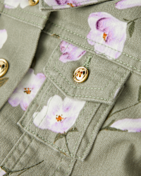 Haut à Manches Longues Gymboree Fille - Taille 9 - Vert - 100% Coton - Occasion Très Bon état