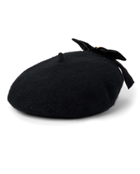 エムミーエメEtoile ribbon beret ブラック 3056599_01.png