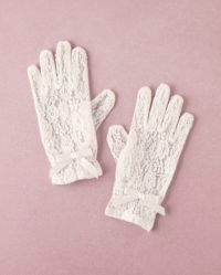Girls Lace Gloves - Marchesa Mini x Gymboree - WHITE | Gymboree
