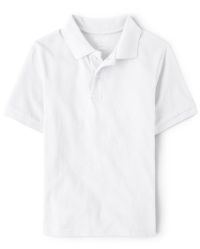 Boys Uniform Short Sleeve Pique Polo | The Children's Place