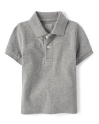 Baby And Toddler Boys Uniform Short Sleeve Pique Polo | The Children's ...