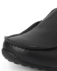 black dress shoes for boys Boys' Shoes, Loafers & Oxfords | Kids' Footwear on convenience with a soft faux suede lining and cushioned EVA footbed for all Boys Boys Formal Lace Up
