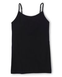 The Children's Place Girls' Basic Camisole 2-Pack - Cotton Spandex Sleeveless Tops