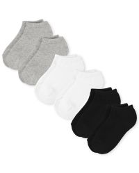 Unisex Kids Ankle Socks 6-Pack | The Children's Place - MULTI CLR