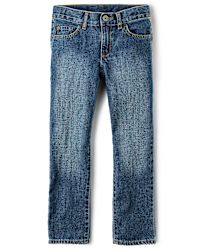 The Childrens Place Boys Baby and Toddler Basic Bootcut Jeans