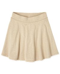 Girls Uniform Ponte Knit Skort TAN The Children s Place