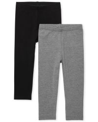 Baby And Toddler Girls Leggings 2-Pack | The Children's Place - H/T HOUND