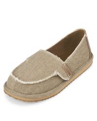 kids canvas slip on shoes