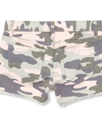 Girls camouflage shorts best sale