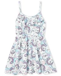 children's place unicorn dress