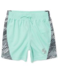 The Childrens Place Boys Side Stripe Mesh Shorts
