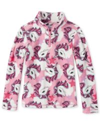 The Childrens Place Baby Girls Pull Over Microfleece Top