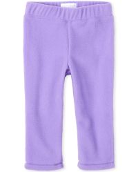 Toddler Girls Microfleece Pants | The
