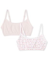 Girls Glitter Bralette 2-Pack  The Children's Place CA - PETAL