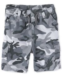The Childrens Place Boys Pull on Cargo Shorts