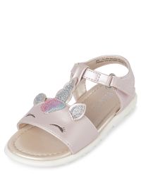 Unicorn sandals hot sale for toddlers