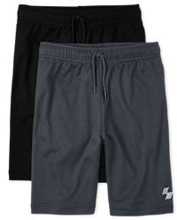 Boys mesh top basketball shorts