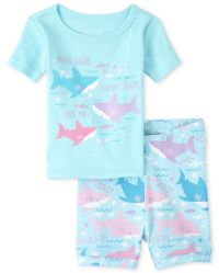 baby shark family pajamas