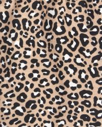 Baby Girls Leopard Knit Shorts 2-Pack | The Children’s Place - BLACK