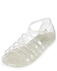children's place jelly sandals