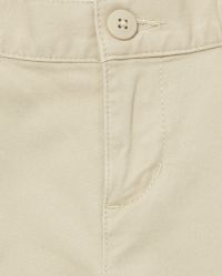 The Children's Place Girls Uniform Stretch Chino Shorts 2-Pack Cotton Size 14 3