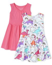 The Childrens Place Girls Knit Sleeveless Top