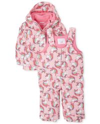 The children's top place snowsuit