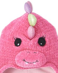 dinosaur hat and mittens set