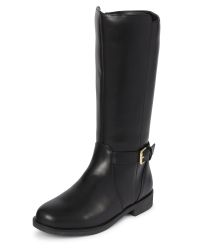 Girls Tall Riding Boots BLACK The Children s Place CA