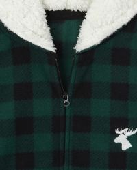 Unisex Adult Matching Family Christmas Long Sleeve Moose Buffalo Plaid ...