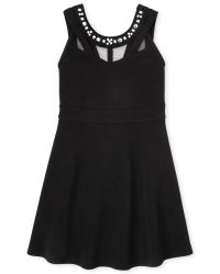 Children's place shop black dress