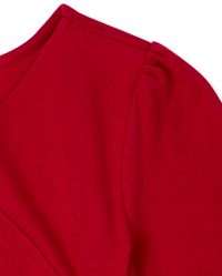 Girls Long Sleeve Knit Faux Wrap Dress | The Children's Place