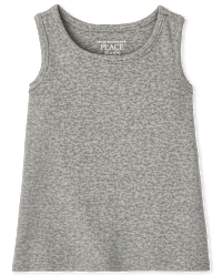 Baby And Toddler Girls Basic Mix And Match Sleeveless Ribbed