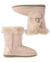 Girls pink suede boots outlet