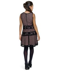 Black dress children's place best sale