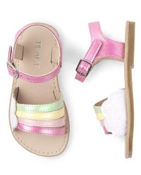 Children's place deals rainbow sandals