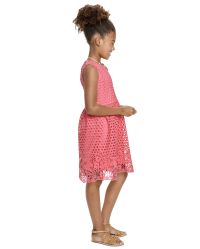 ワンピース soorploom Shift Dress 8y Girls Sleeveless Floral Eyelet