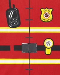 Unisex Baby And Toddler Firefighter Snug Fit Cotton Pajamas 2