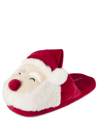 Santa slippers kids discount