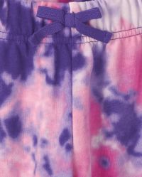 Girls Active Rainbow Tie Dye Fleece Jogger Pants | The Children's Place ...
