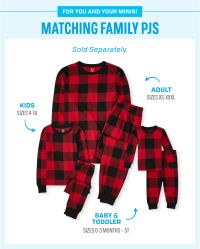 BZSFW Matching Family Christmas Pajamas Set, Classic Buffalo Plaid Holiday  PJs Button Down Sleepwear for Adults Kids : : Clothing, Shoes 