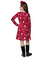christmas skater dress Holiday Snowflake Wonderland Women's Sleeveless Skater Dress Step Into Winter Magic!