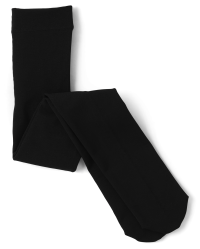 Girls Fleece-Lined Tights  The Children's Place CA - BLACK