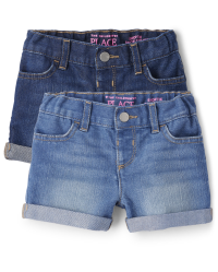Toddler Premium Denim Shorts main image 1