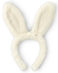 Unisex Adult Matching Family Faux Fur Bunny Ears Headband | The ...